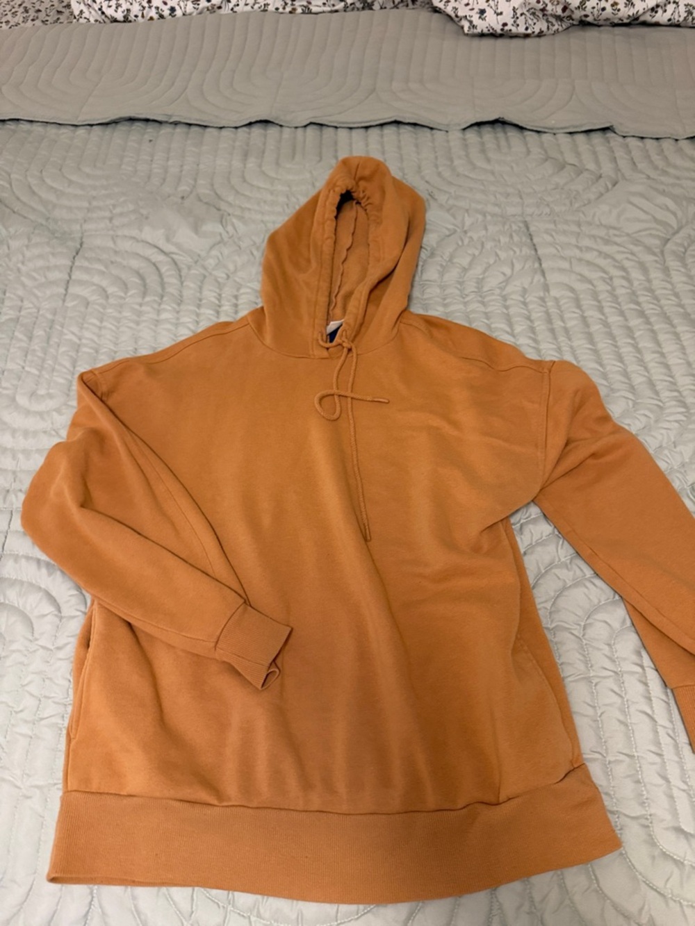 Universal Thread Women's Rust Orange Hoodie Sweater
